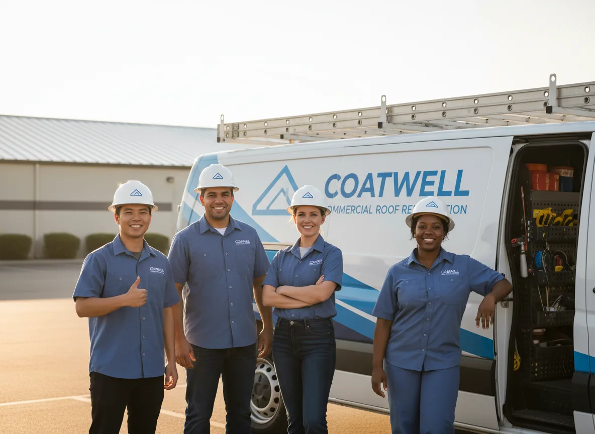 Commercial roof coating company in Ladysmith, WI